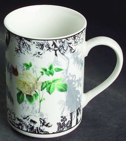 Rose Toile Mug