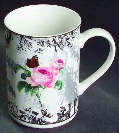 Rose Toile Mug