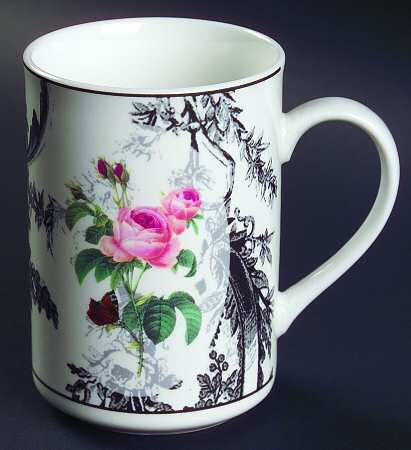 Rose Toile Mug