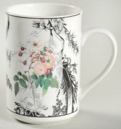 Rose Toile Mug