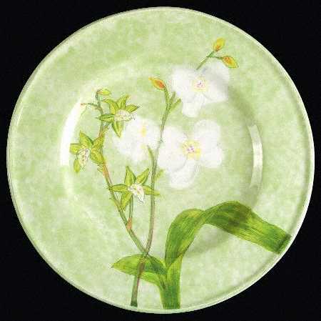 Orchid Splendor Salad Plate