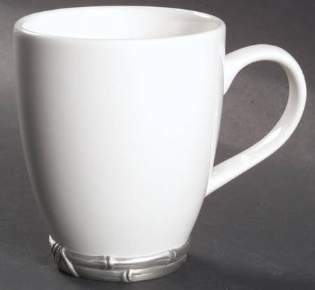 Bamboo White Mug