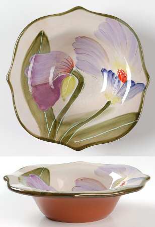 Purple Renoir Coupe Cereal Bowl