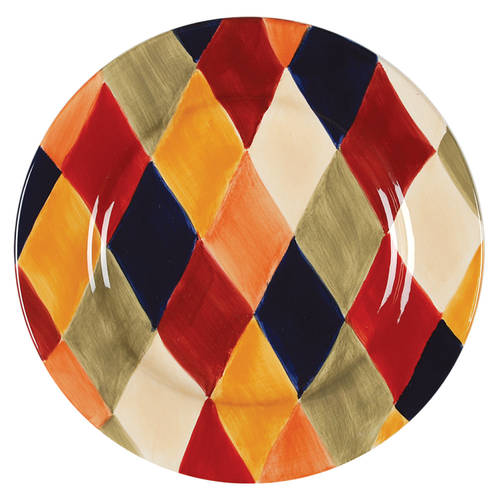 Ciao Harlequin Salad Plate