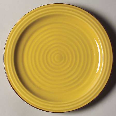 Villa Cortona Mustard Salad Plate