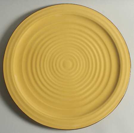 Villa Cortona Mustard 14" Chop Plate (Round Platter)