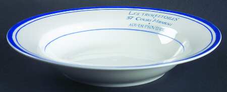 French Bistro Rim Soup Bowl