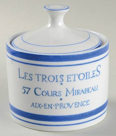 French Bistro Sugar Bowl & Lid