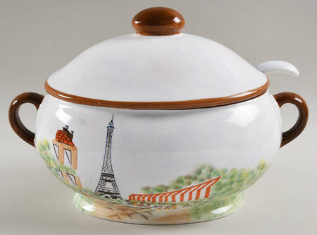 Parisian Tureen & Lid w/Ladle