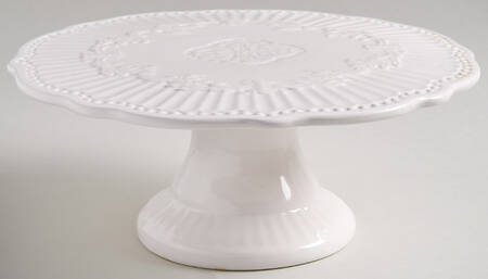 Baroque 10" Diameter Pedestal Cake Stand