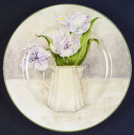 Floral Bouquet Salad Plate