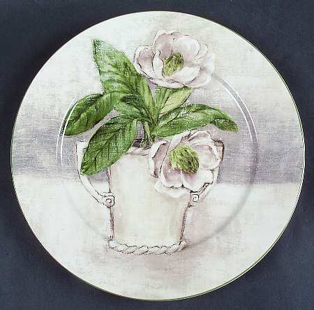 Floral Bouquet Dinner Plate