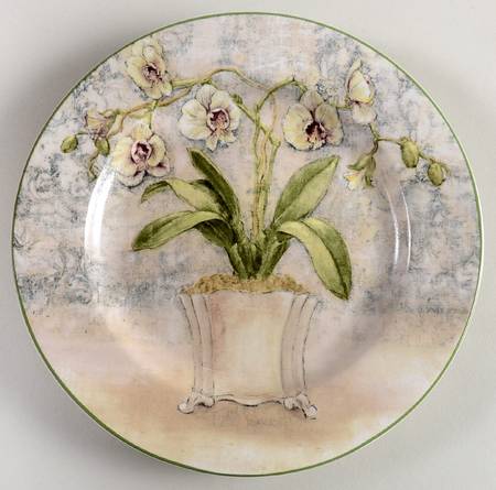 Floral Jardin (Round, Smooth) Salad Plate