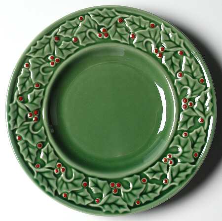 Holly Berry Salad Plate