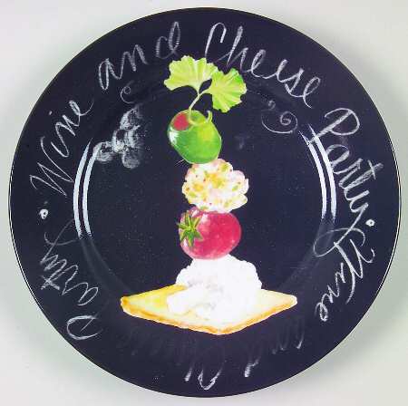 Hors Doeuvres Canape Plate by American Atelier