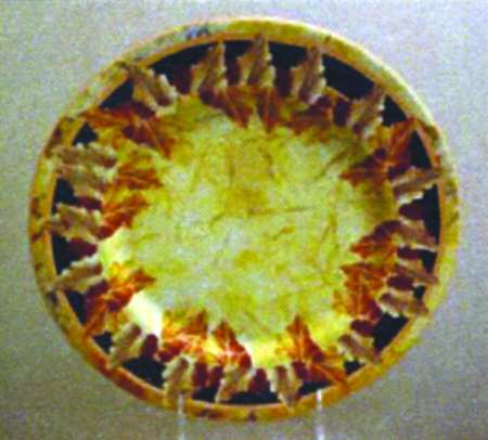 It's Only Natural Leaf Dinner Plate