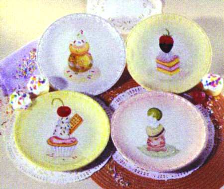 Petit Four Salad Plate