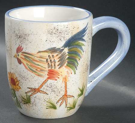 Rooster (Round, 5242) Mug