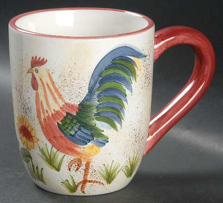 Rooster (Round, 5242) Mug