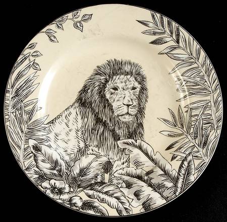 Safari Salad Plate