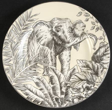 Safari Salad Plate by American Atelier