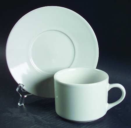 5434 Flat Cup & Saucer Set