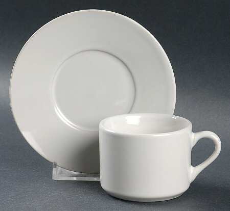 5434 Flat Demitasse Cup & Saucer Set