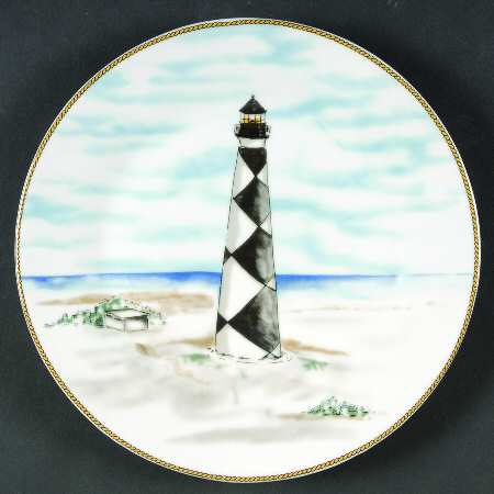 Anchor's Away Salad/Dessert Plate