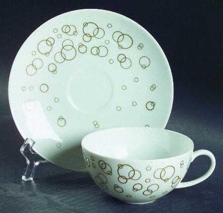 ARZ154 Flat Cup & Saucer Set