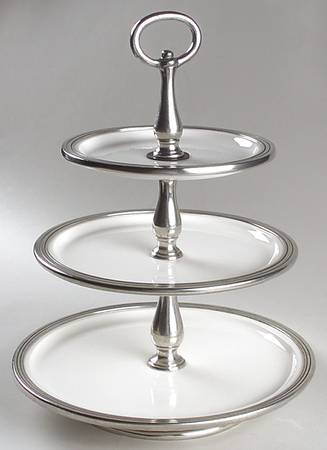 Tuscan 3 Tier Serving Tray (8 Pieces)