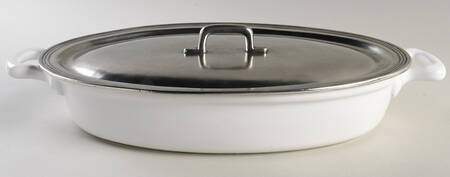 Tuscan 2 Quart Oval Covered Casserole