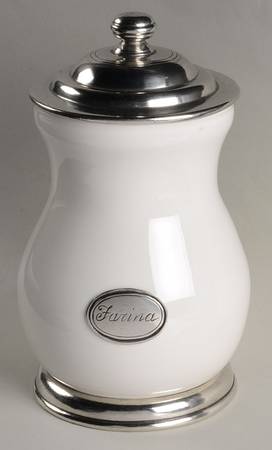 Tuscan Flour Canister & Lid