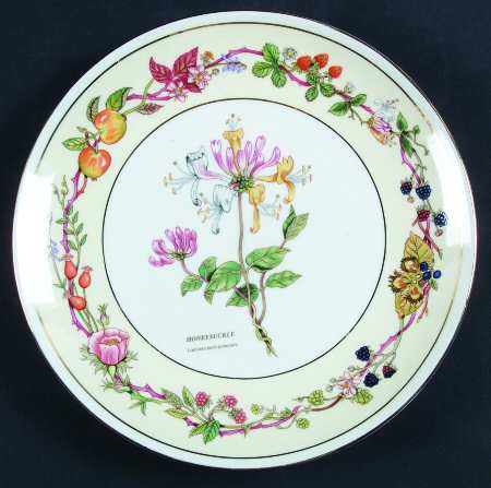 Fruits & Flowers of Somerset Collector Plate