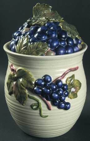 Grapevine Putty Large Canister & Lid