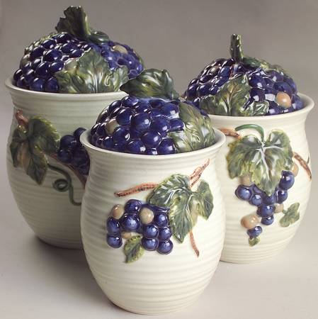 Grapevine Putty Small Canister & Lid