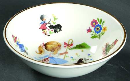 Nursery Rhymes Coupe Cereal Bowl