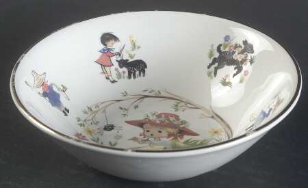 Nursery Rhymes Coupe Cereal Bowl