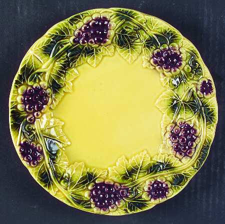 Rustic Grape Salad/Dessert Plate