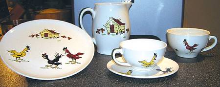 ADA147 Flat Cup & Saucer Set