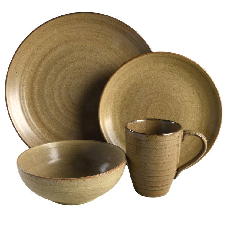 Studio Khaki 4 Piece Place Setting