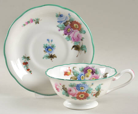 ASM3 Footed Cup & Saucer Set by A Schmidt & Sons