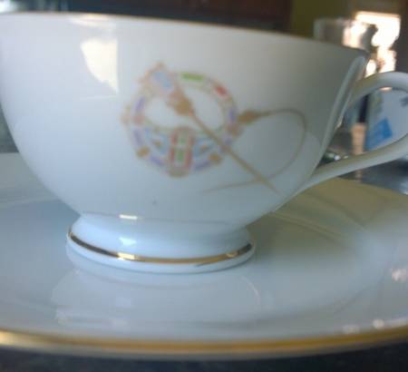 ARK35 Footed Cup & Saucer Set