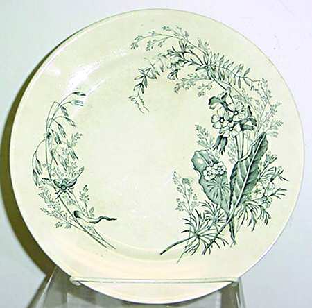 Victoria Gray Dinner Plate