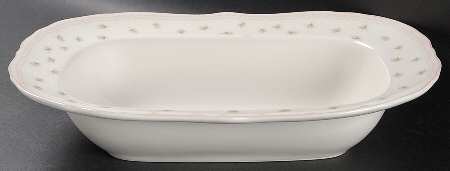 Stephanie 11" Oval Vegetable Bowl