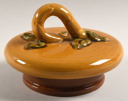 Fleur Rouge Lid for Pasta Jar