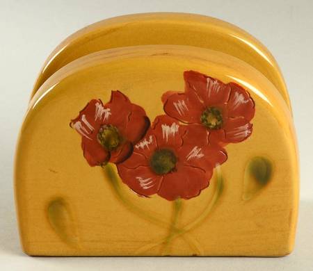 Fleur Rouge Napkin Holder