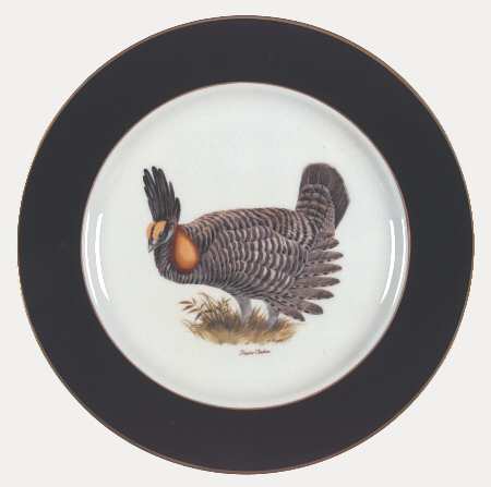 American Game Birds (Rim) Dinner Plate