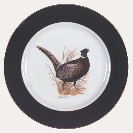 American Game Birds (Rim) Dinner Plate