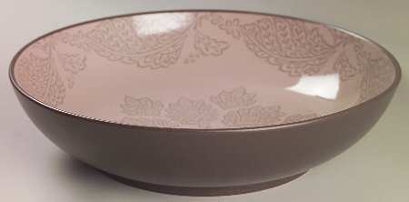 Chandi Pink 10" Round Vegetable Bowl