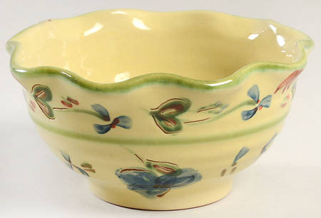 Guirlandes Bleues Dessert Bowl